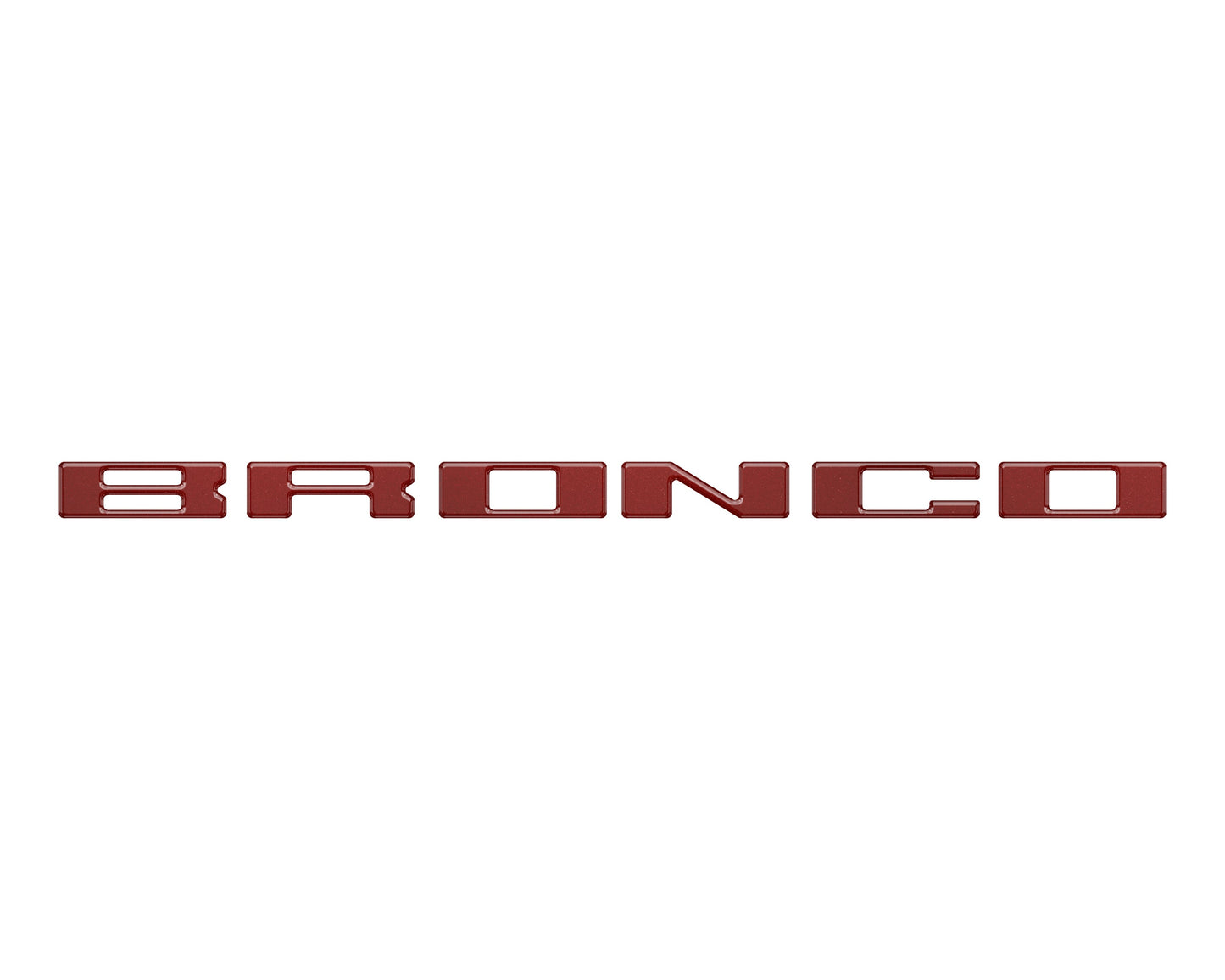 Glove Box Letters Inserts Fits 2021-2026 Ford Bronco