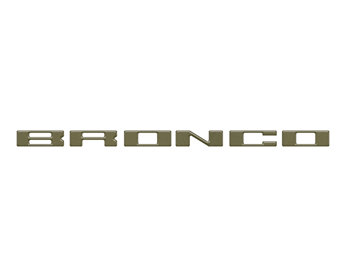 Glove Box Letters Inserts Fits 2021-2026 Ford Bronco