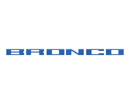 Glove Box Letters Inserts Fits 2021-2026 Ford Bronco