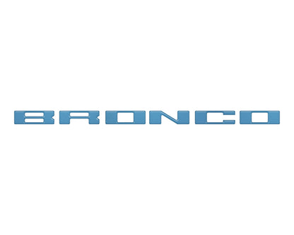 Glove Box Letters Inserts Fits 2021-2026 Ford Bronco