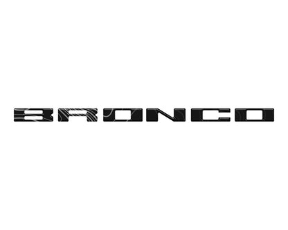 Glove Box Letters Inserts Fits 2021-2026 Ford Bronco