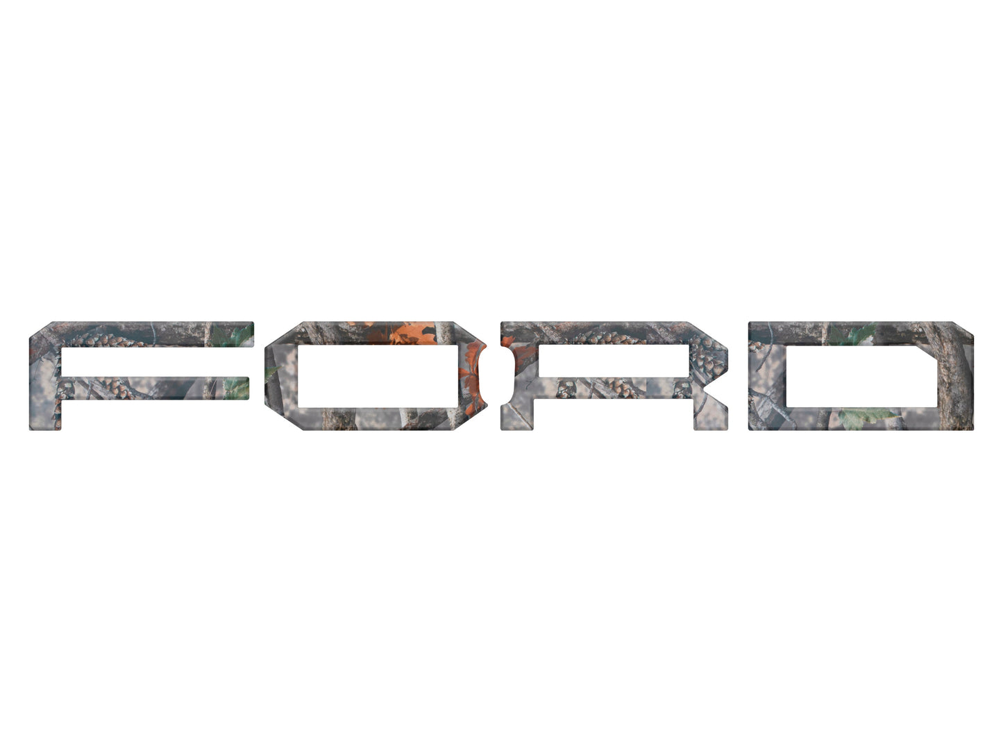 Raptor Front Grill Letter Overlays Fits 2022-2026 Ford Bronco