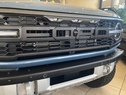 Raptor Front Grill Letter Overlays Fits 2022-2026 Ford Bronco