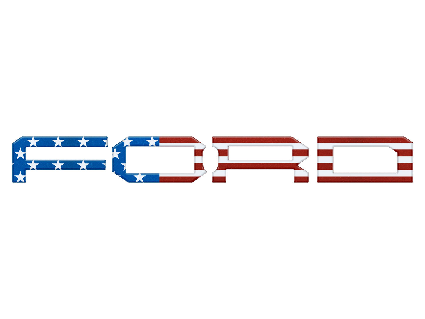 Raptor Front Grill Letter Overlays Fits 2022-2026 Ford Bronco