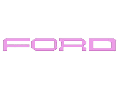 Raptor Front Grill Letter Overlays Fits 2022-2026 Ford Bronco