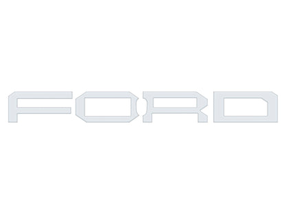 Raptor Front Grill Letter Overlays Fits 2022-2026 Ford Bronco