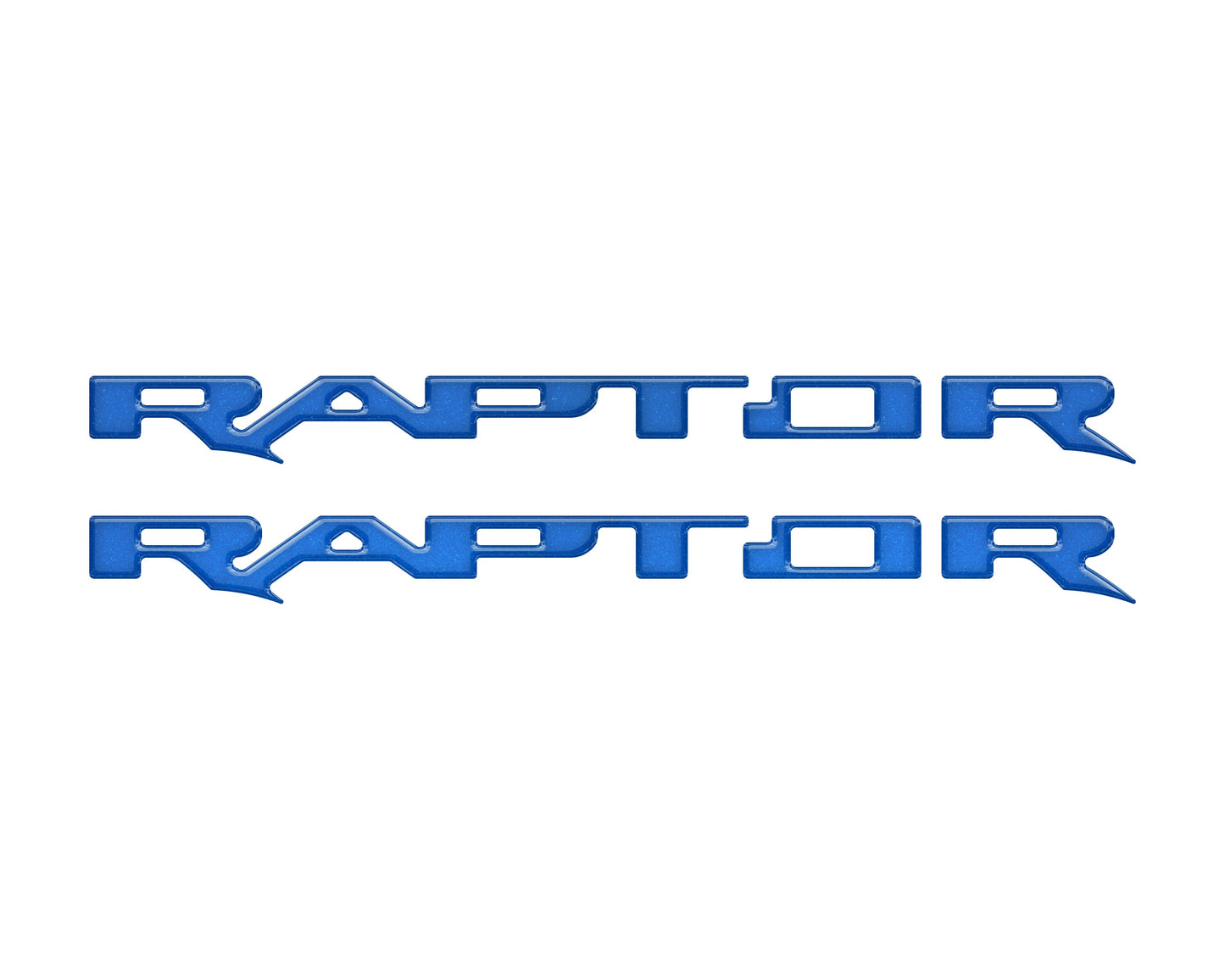 Raptor Running Board Letter Overlays Fits 2022-2026 Ford Bronco Raptor