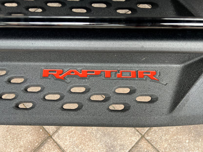 Raptor Running Board Letter Overlays Fits 2022-2026 Ford Bronco Raptor