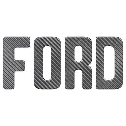 Slideout Tailgate Letter Inserts Fits 2021-2026 Ford Bronco