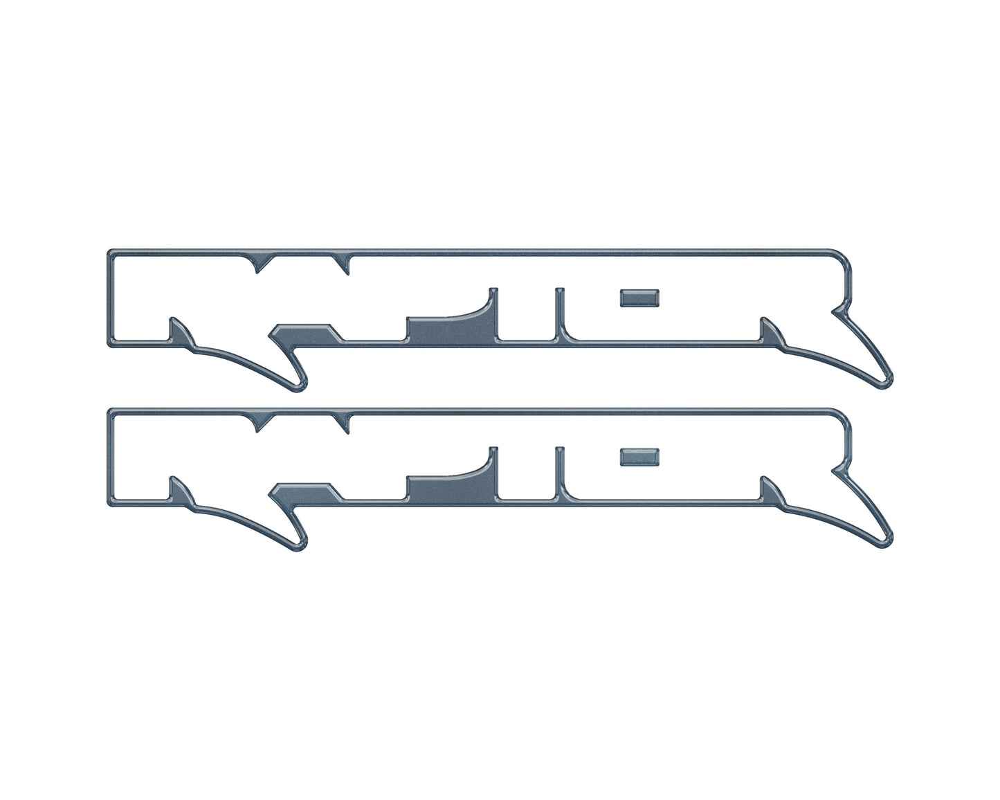 Raptor Floor Mat Emblem Inserts Fits 2022-2026 Ford Bronco Raptor