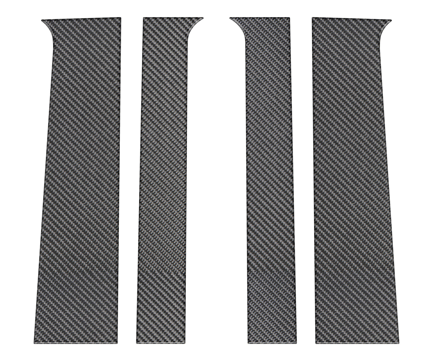 B Pillar Overlays Fits 2023-2026 Chevrolet Colorado & GMC Canyon