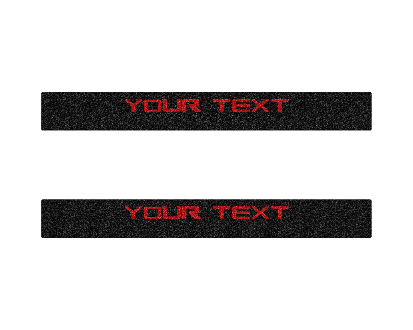 Door Sill Textured Overlays Fits 2023-2026 Chevrolet Colorado & GMC Canyon