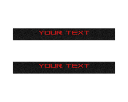 Door Sill Textured Overlays Fits 2023-2026 Chevrolet Colorado & GMC Canyon