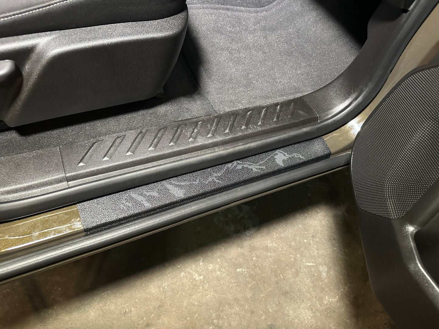 Door Sill Textured Overlays Fits 2023-2026 Chevrolet Colorado & GMC Canyon