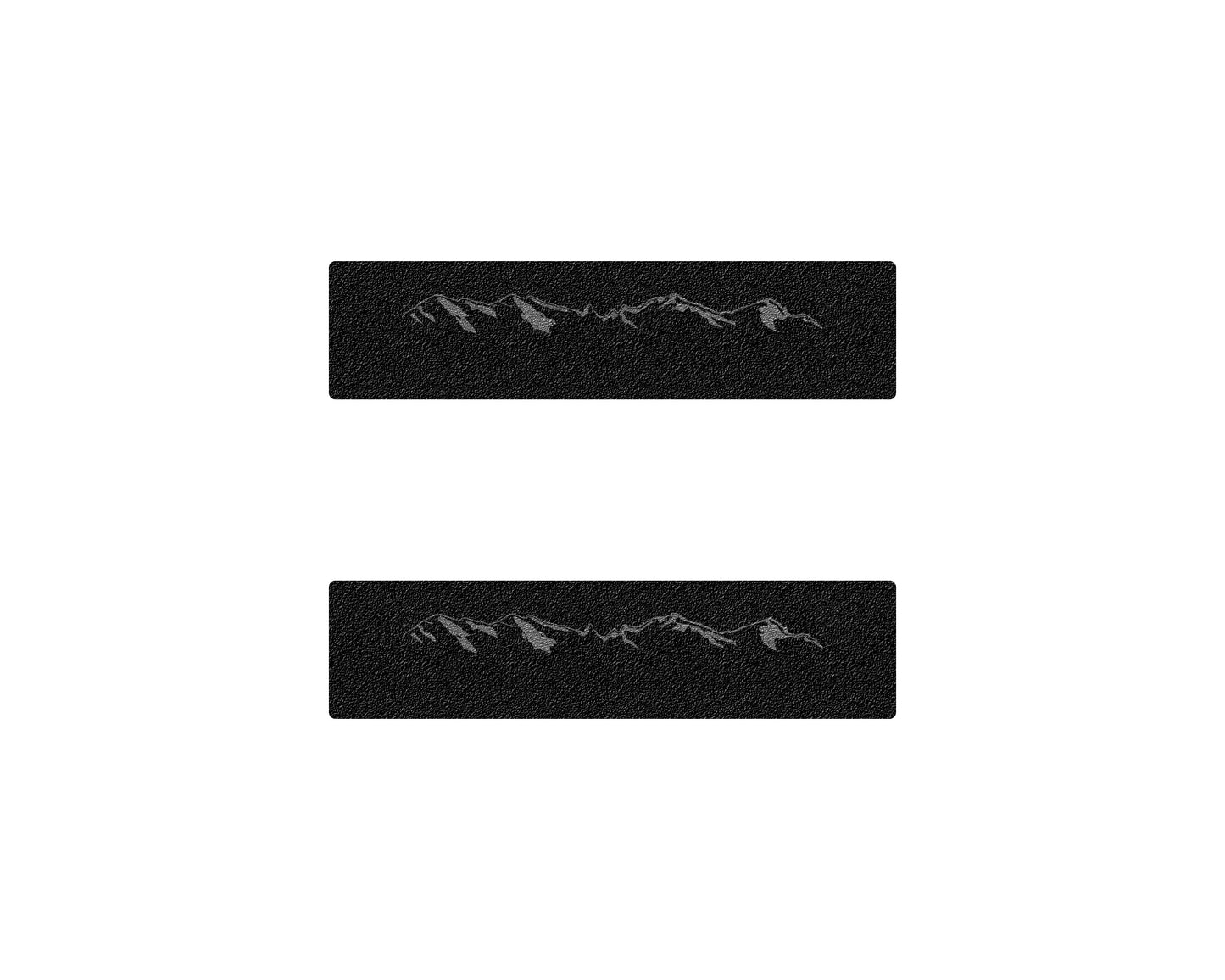 Door Sill Textured Overlays Fits 2023-2026 Chevrolet Colorado & GMC Canyon