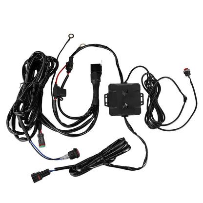 Light Bar for SUV ATV UTV Trucks Pickup Boat 22"/32"/42" V-Series RGB Straight/Curved 5D lens Combo Beam Double Row LED