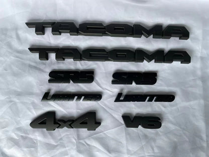 Emblem Overlay Blackout Kit for 2016-2023 Toyota Tacoma