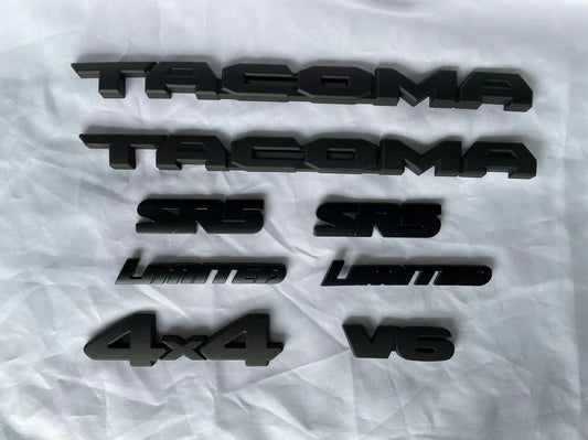 Emblem Overlay Blackout Kit for 2016-2023 Toyota Tacoma