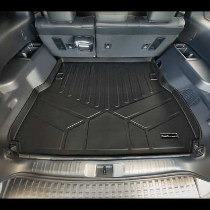 SMARTLINER Custom Fit All Weather Protection Floor Mat Liner Set Compatible With 2024-2025 Toyota Land Cruiser