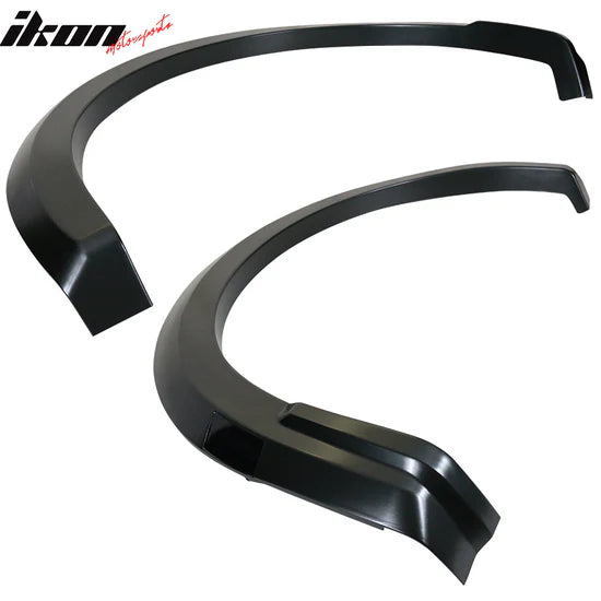 2021-2024 Ford F1-50 Fender Flares R Style Grey PP Injection