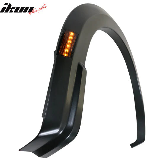2021-2024 Ford F1-50 Fender Flares R Style Grey PP Injection