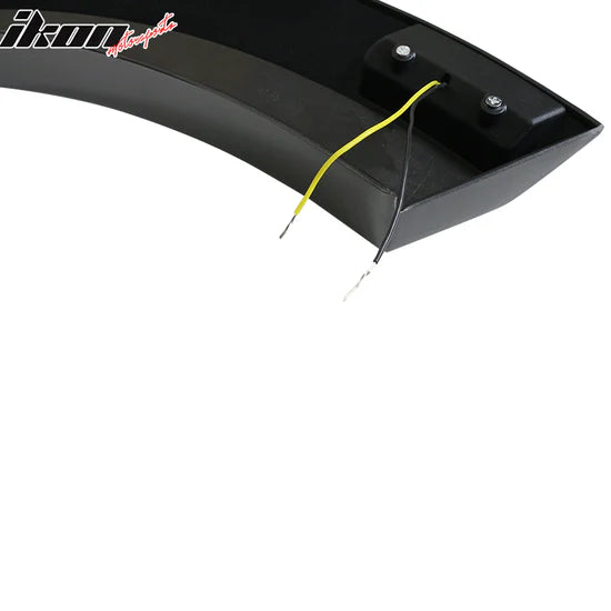 2021-2024 Ford F1-50 Fender Flares R Style Grey PP Injection