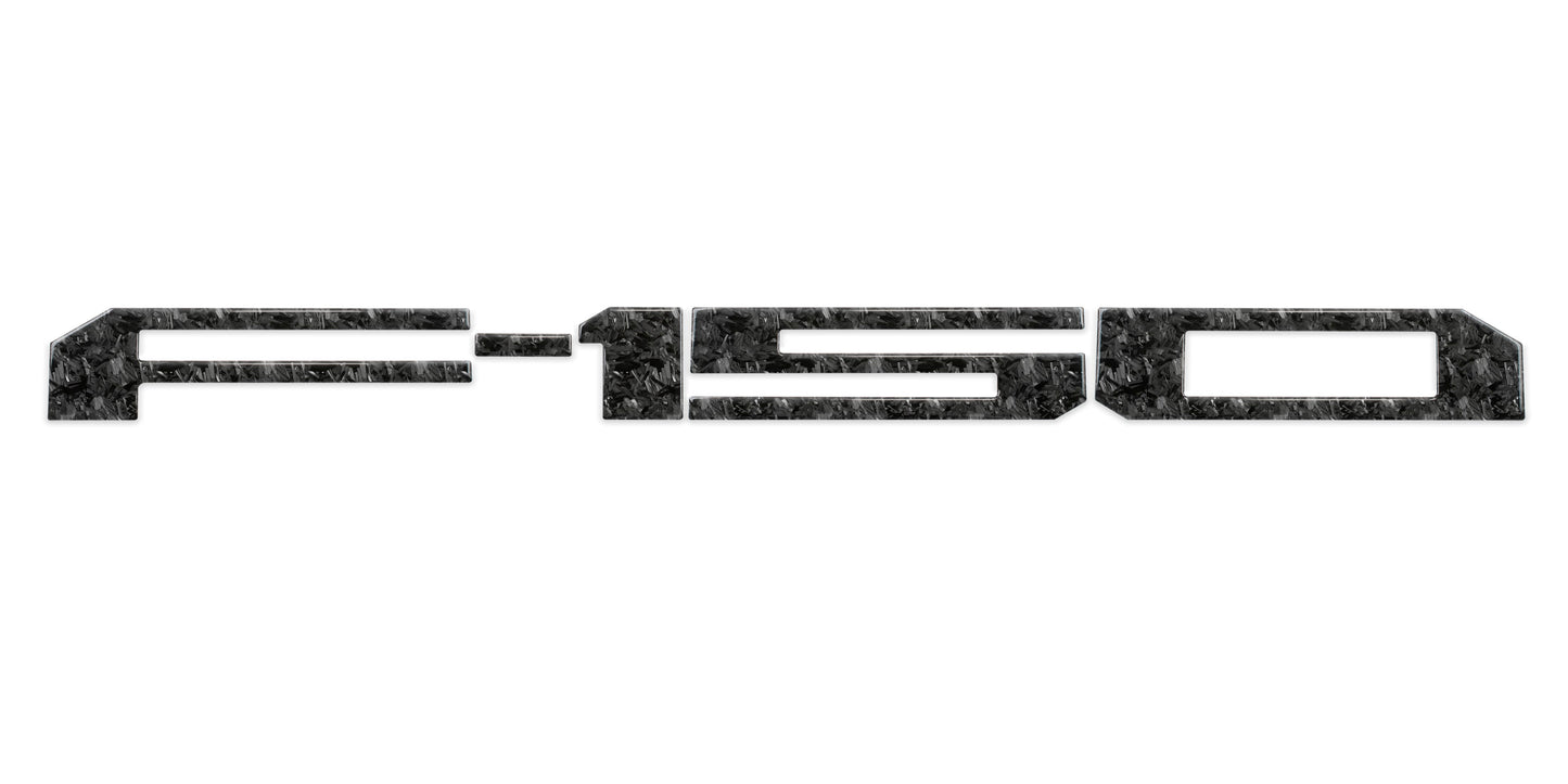 Rear Tailgate Letter Inserts Fits 2018-2020 Ford F-150