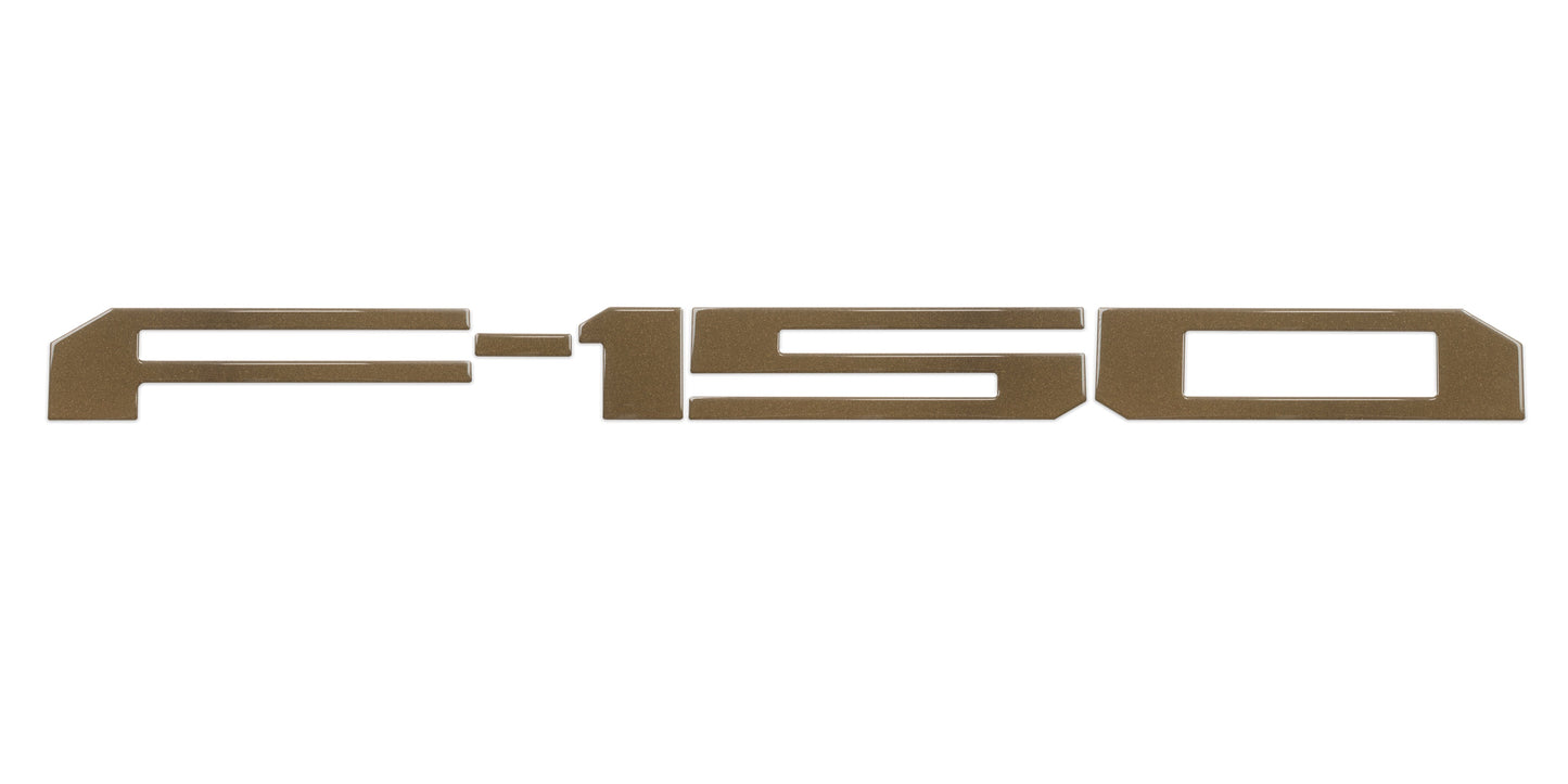 Rear Tailgate Letter Inserts Fits 2018-2020 Ford F-150