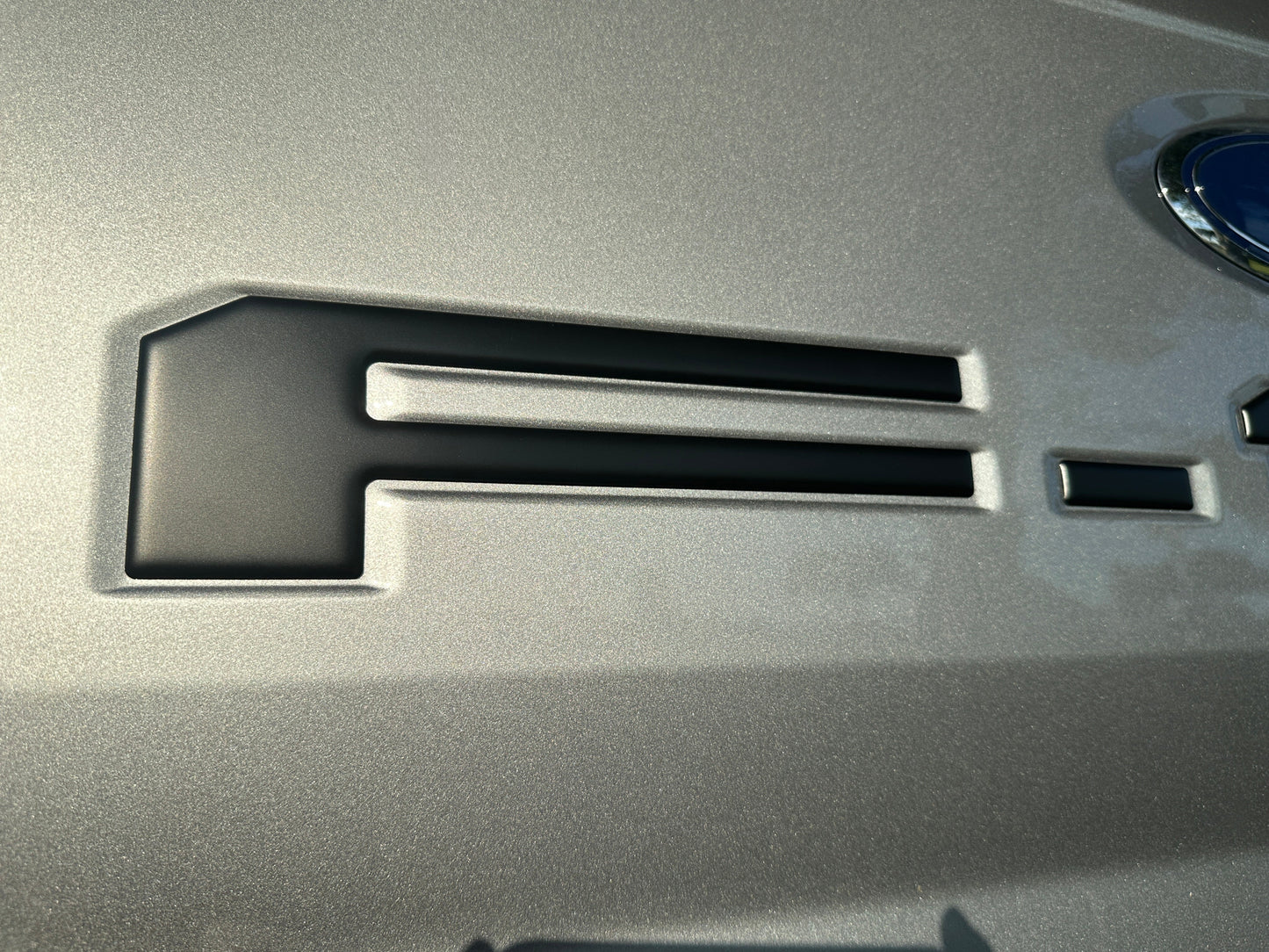 Tailgate Letter Inserts Fits 2021-2026 Ford F-150