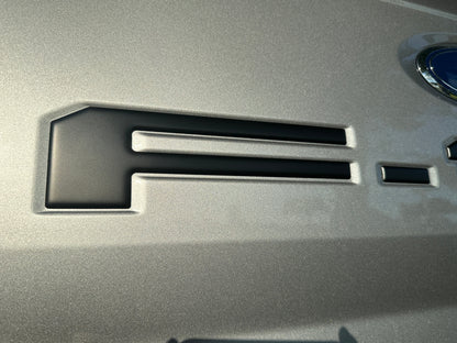 Tailgate Letter Inserts Fits 2021-2026 Ford F-150