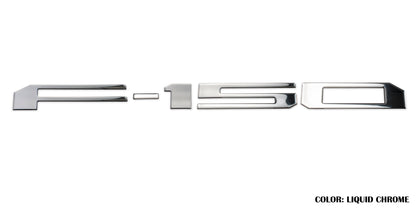 Rear Tailgate Letter Inserts Fits 2018-2020 Ford F-150