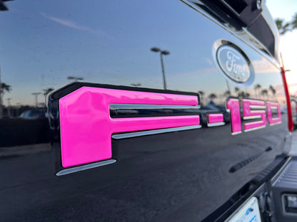 Tailgate Letter Inserts Fits 2021-2026 Ford F-150