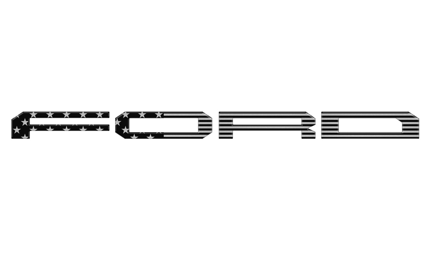 Raptor Tailgate Letter Overlays Fits 2021-2026 Ford F-150 Raptor