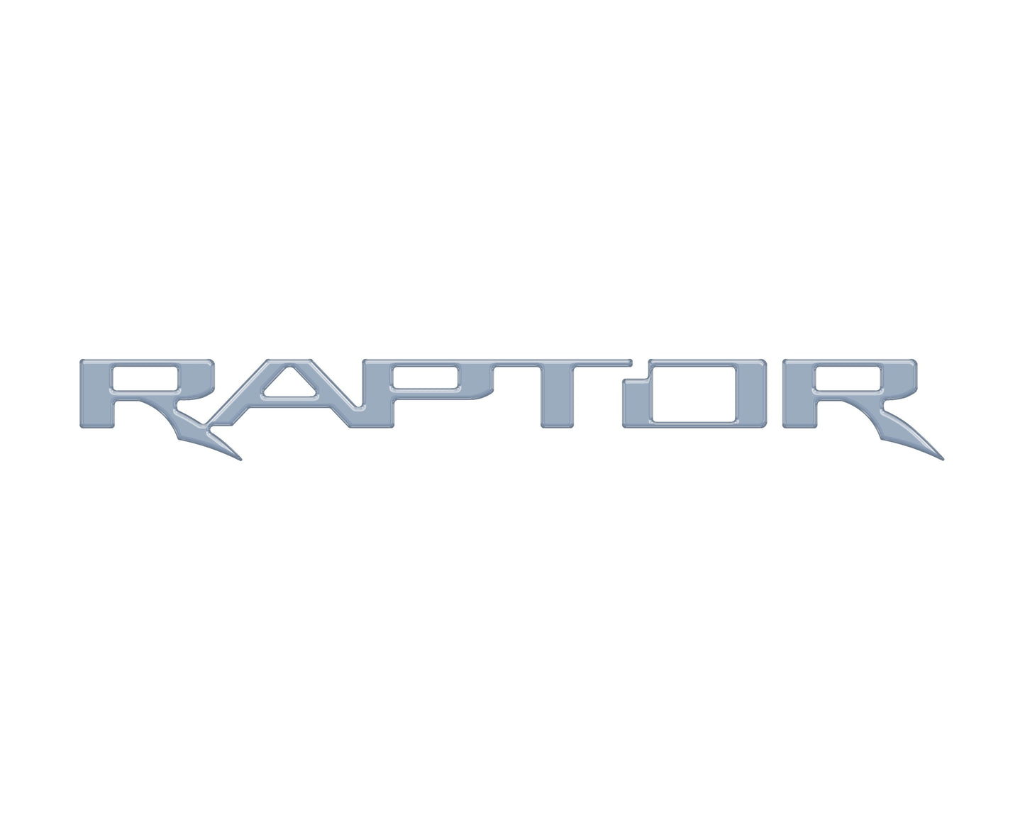 Raptor Tailgate Emblem Inserts Fits 2017-2026 Ford F-150 Raptor