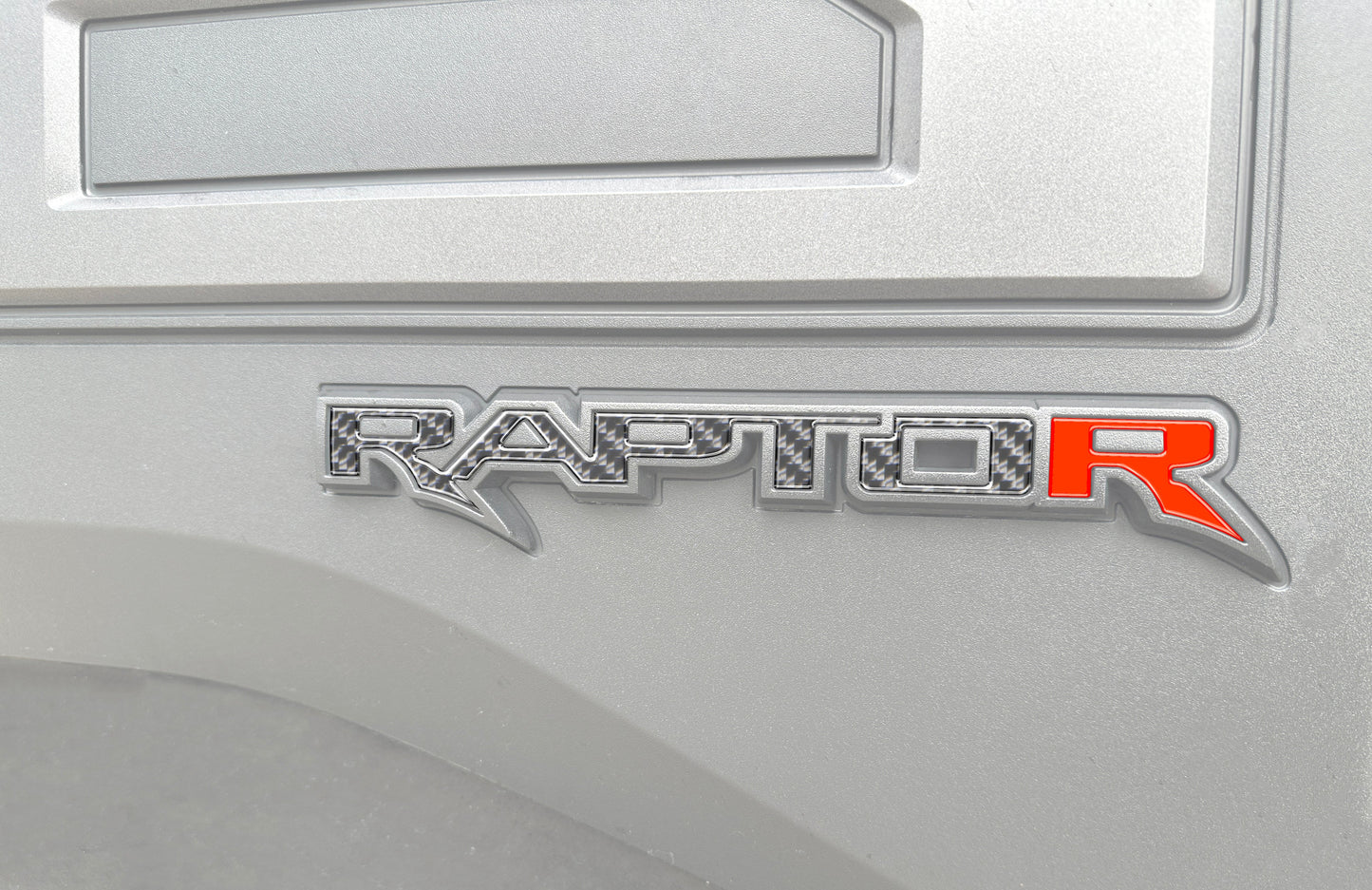 Raptor Tailgate Emblem Inserts Fits 2017-2026 Ford F-150 Raptor