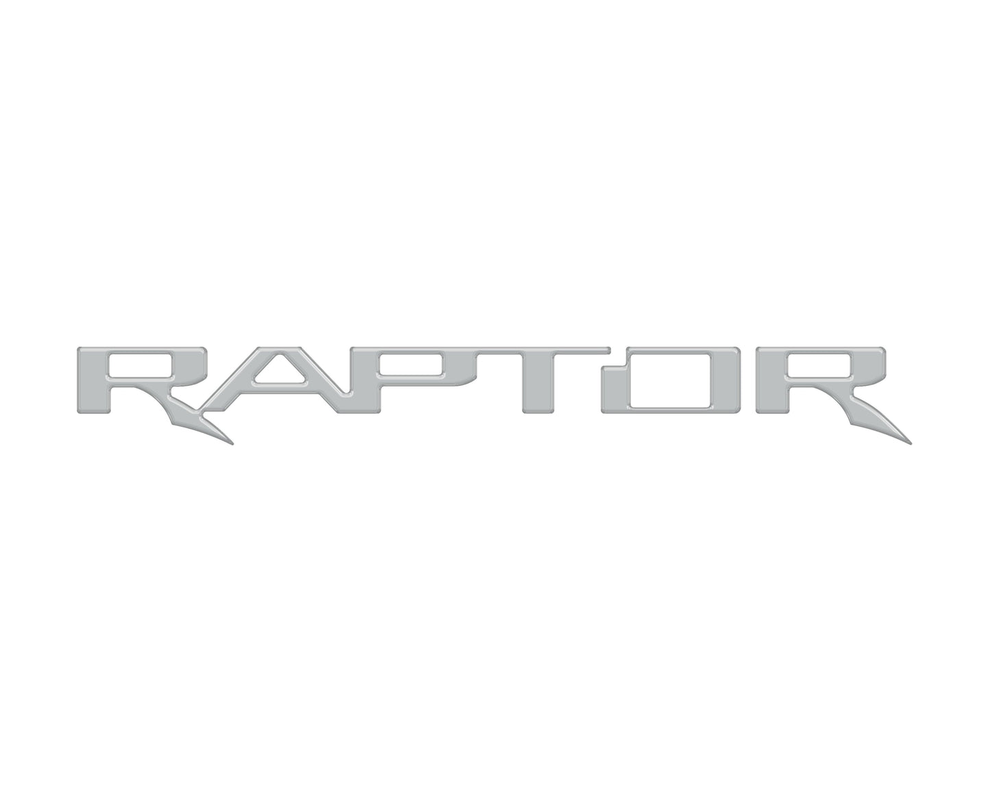 Raptor Tailgate Emblem Inserts Fits 2017-2026 Ford F-150 Raptor