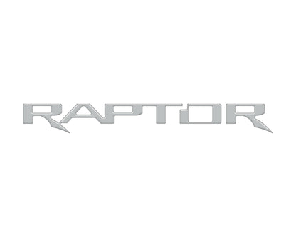 Raptor Tailgate Emblem Inserts Fits 2017-2026 Ford F-150 Raptor