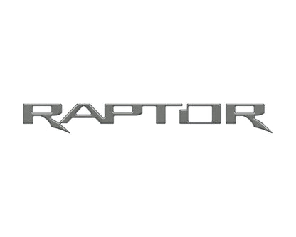Raptor Tailgate Emblem Inserts Fits 2017-2026 Ford F-150 Raptor