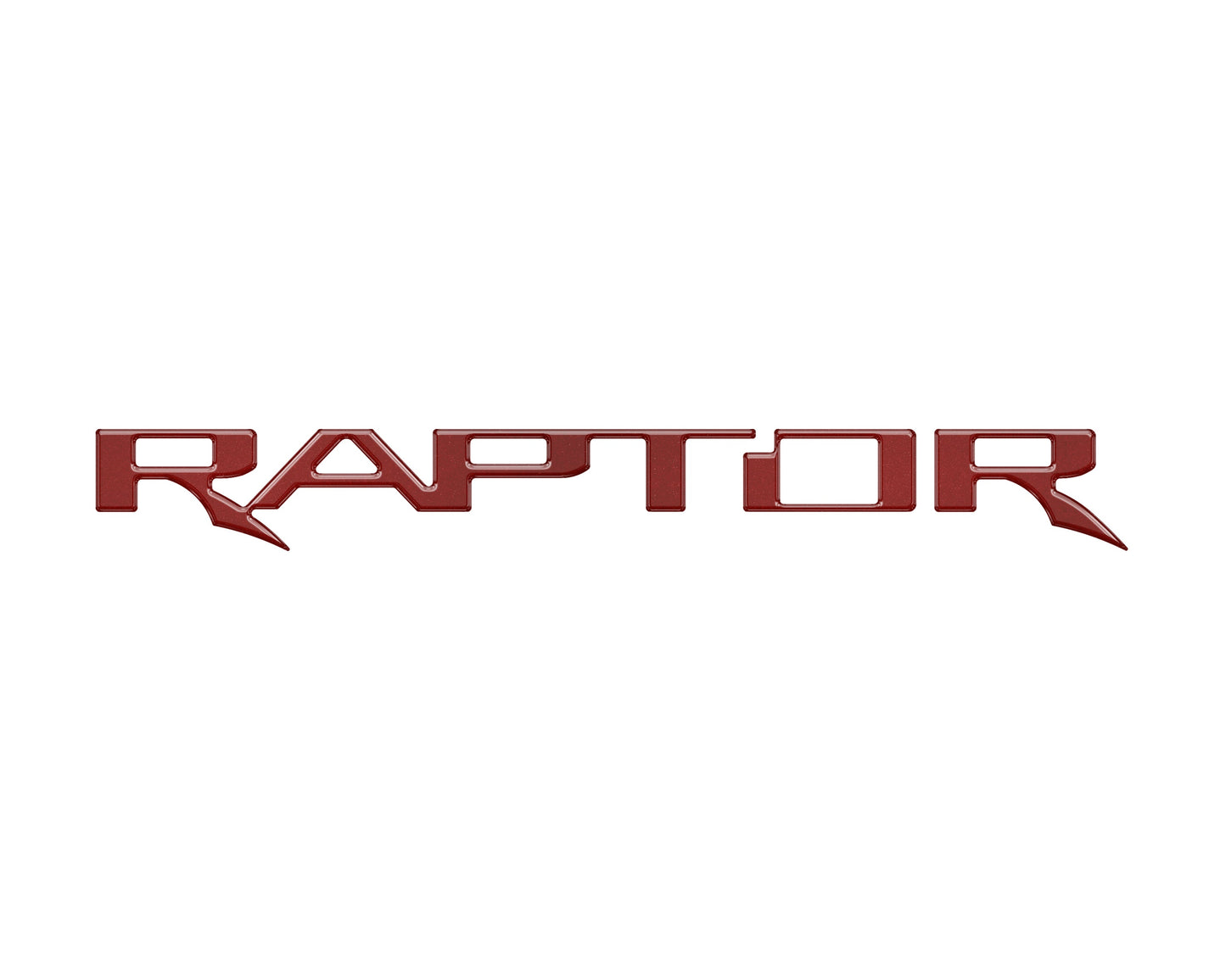 Raptor Tailgate Emblem Inserts Fits 2017-2026 Ford F-150 Raptor