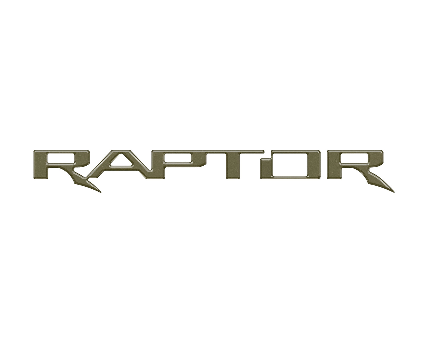Raptor Tailgate Emblem Inserts Fits 2017-2026 Ford F-150 Raptor