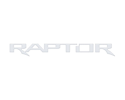 Raptor Tailgate Emblem Inserts Fits 2017-2026 Ford F-150 Raptor