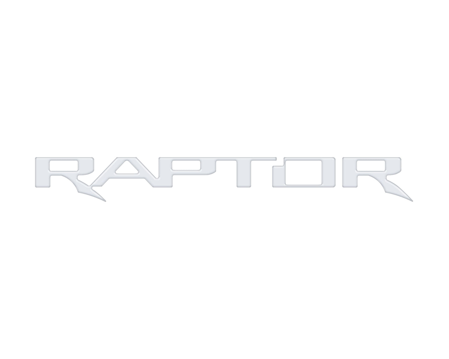 Raptor Tailgate Emblem Inserts Fits 2017-2026 Ford F-150 Raptor