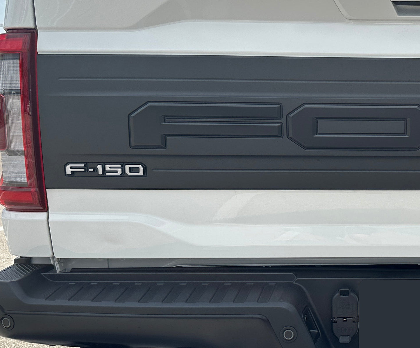 Tailgate Applique F-150 Emblem Overlays Fits 2021-2026 Ford F-150 Raptor/King Ranch/Platinum/Limited