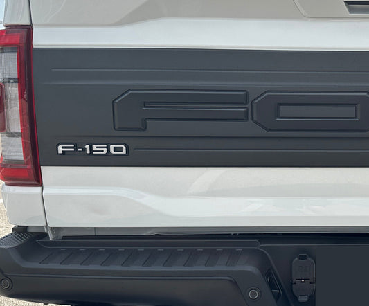 Tailgate Applique F-150 Emblem Overlays Fits 2021-2026 Ford F-150 Raptor/King Ranch/Platinum/Limited