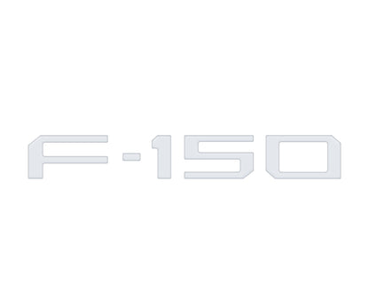 Tailgate Applique F-150 Emblem Overlays Fits 2021-2026 Ford F-150 Raptor/King Ranch/Platinum/Limited