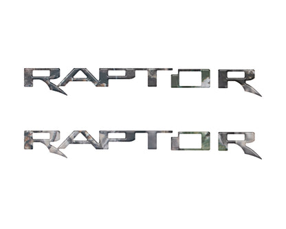 Hood Cowl Emblem Inserts Fits 2021-2026 Ford F-150/Bronco Raptor