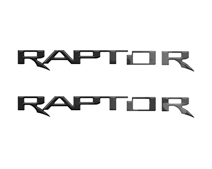 Hood Cowl Emblem Inserts Fits 2021-2026 Ford F-150/Bronco Raptor