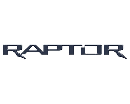 Raptor Tailgate Emblem Inserts Fits 2017-2026 Ford F-150 Raptor