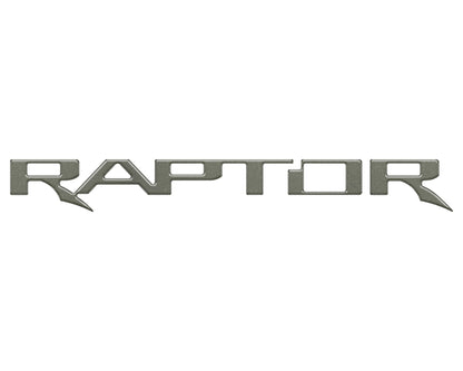Raptor Tailgate Emblem Inserts Fits 2017-2026 Ford F-150 Raptor