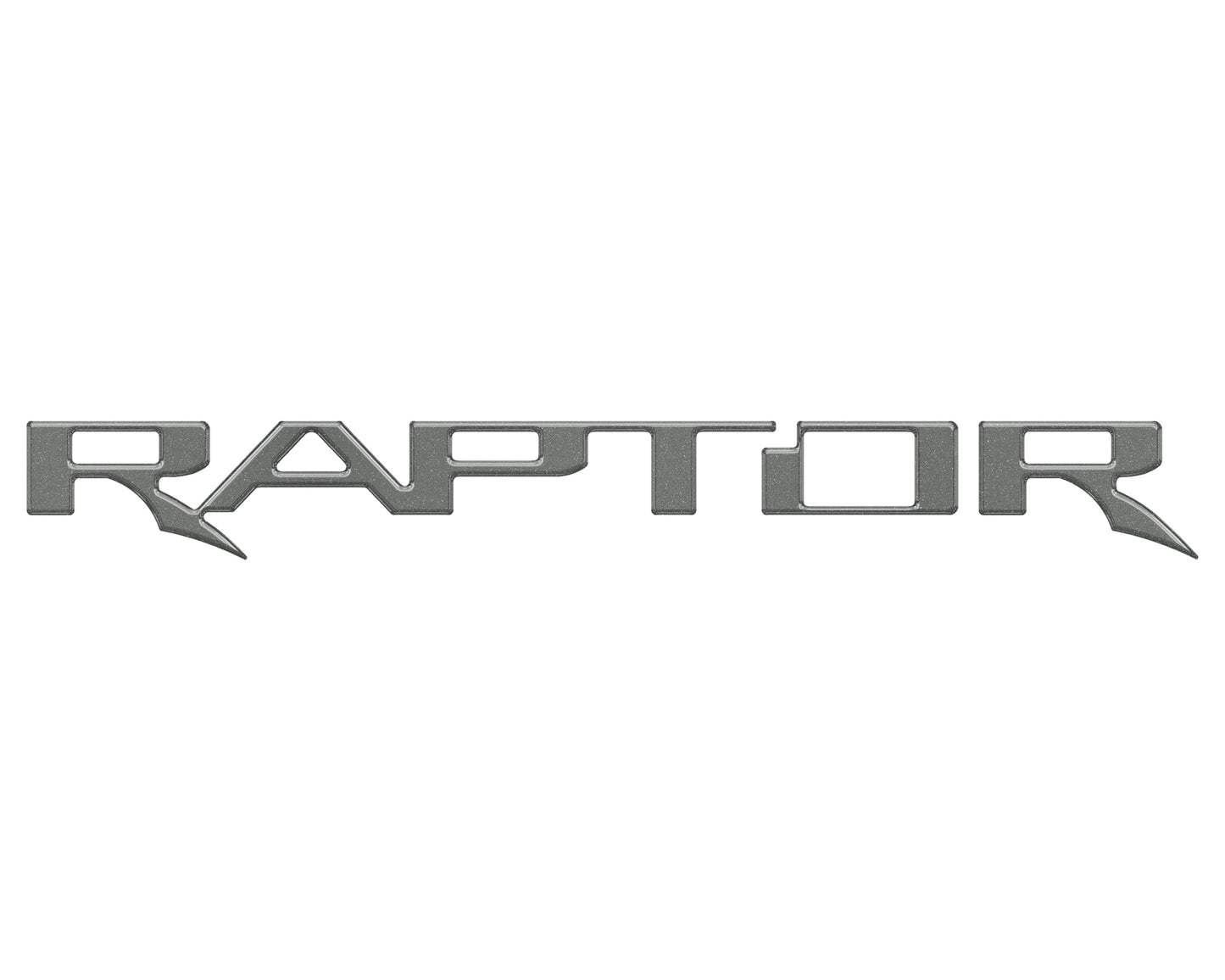 Raptor Tailgate Emblem Inserts Fits 2017-2026 Ford F-150 Raptor